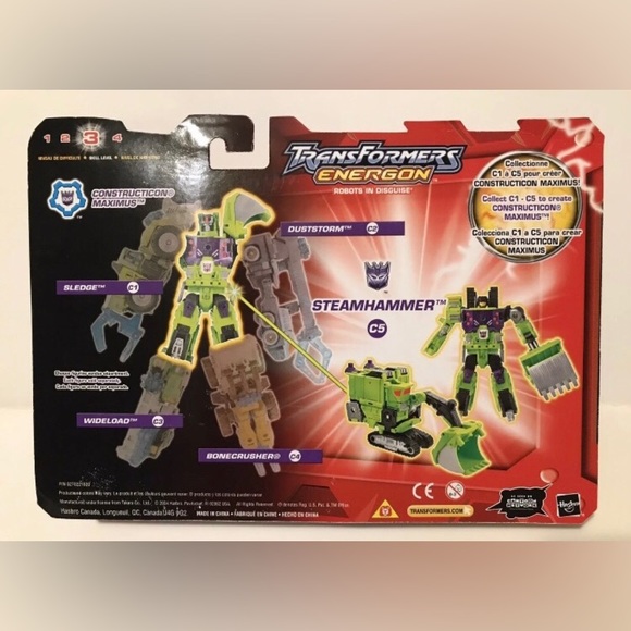 Hasbro Toys Hasbro Transformers Energon Powerlinx Constructicon